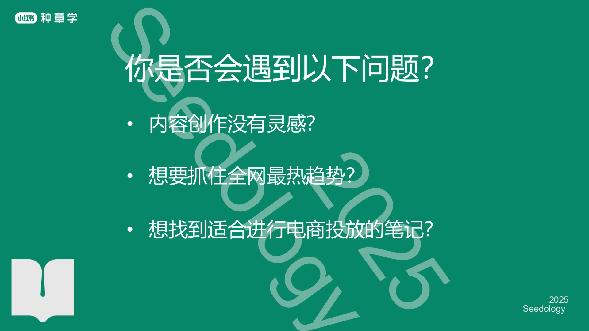2025小红书闭环电商推广投放产品与方法论