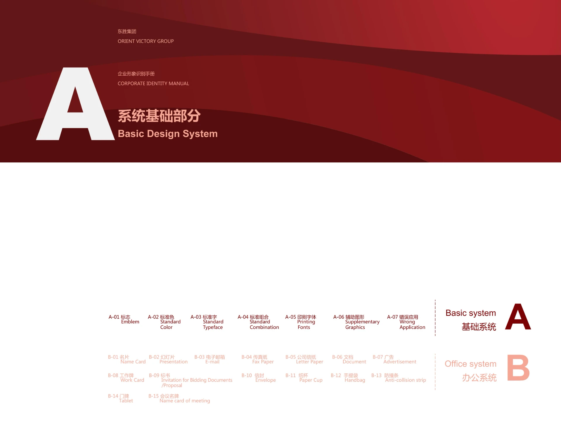 东胜集团 — 集团VIS手册