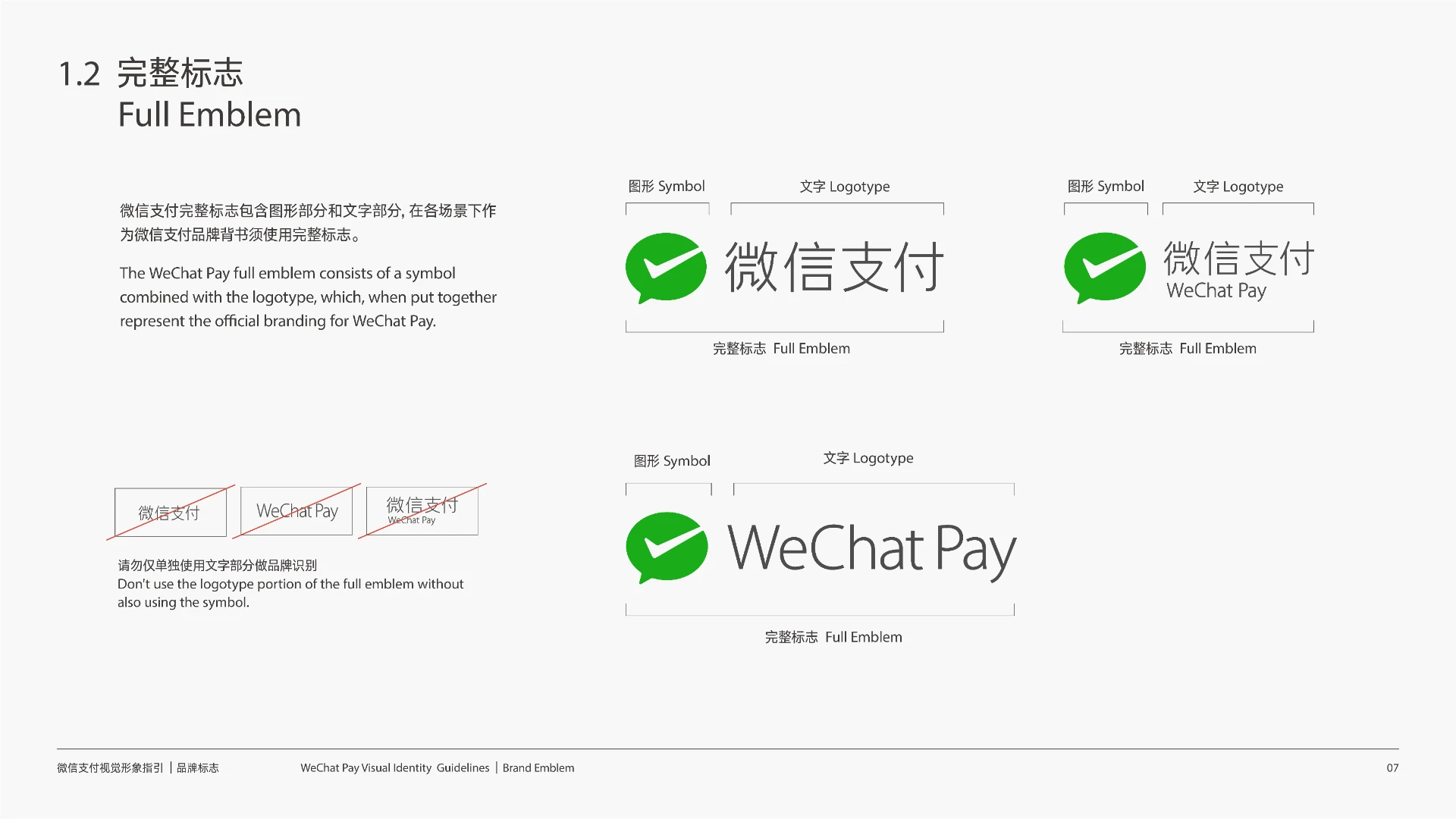 微信支付 — 在线支付